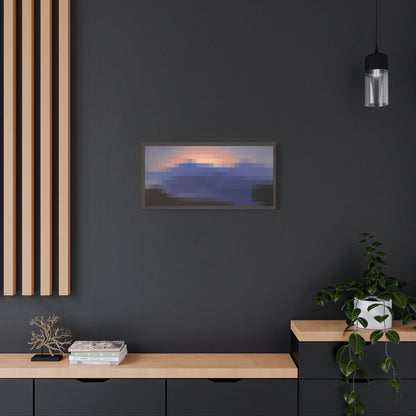 Minecraft Sunset Inspired Painting Featured In-Game
