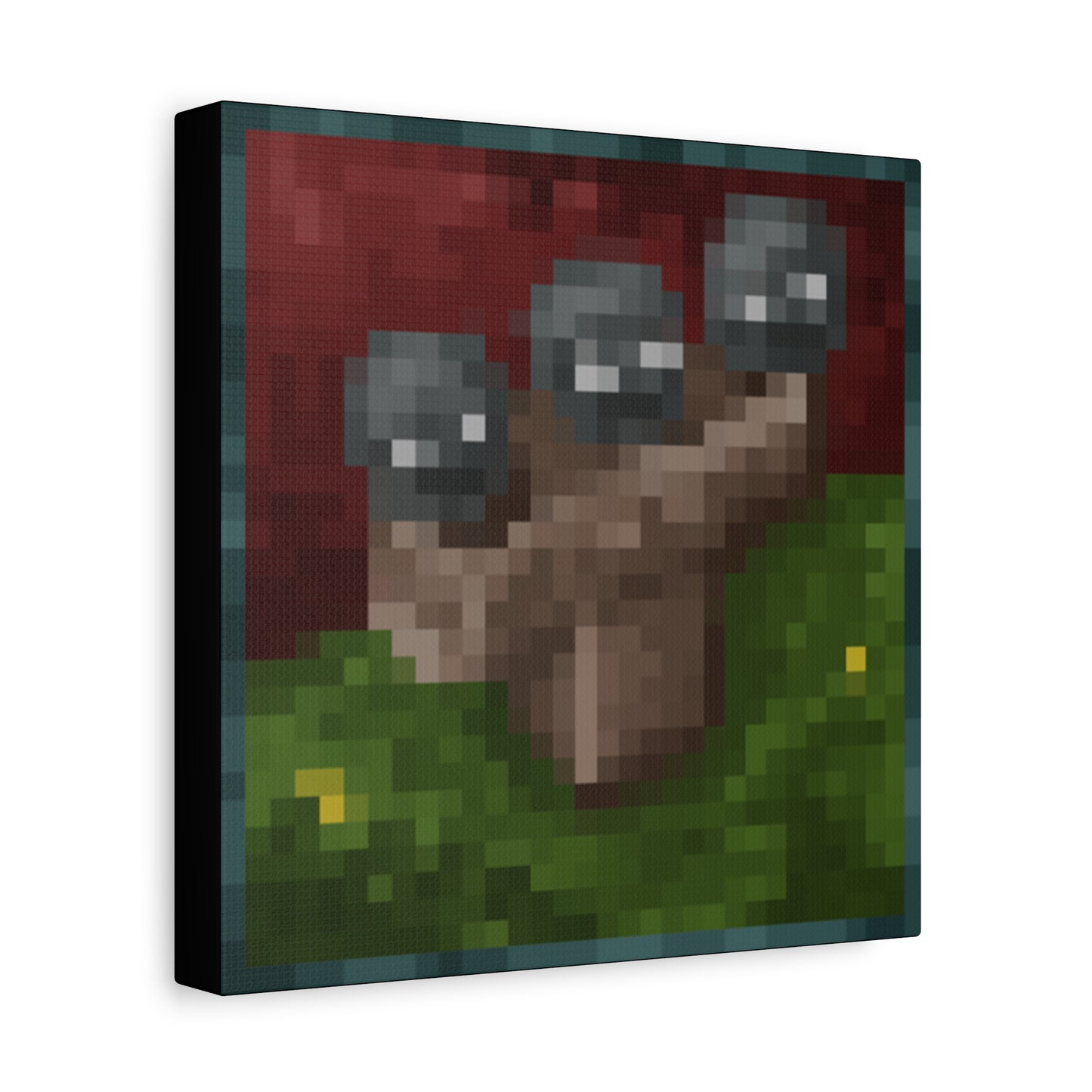 Minecraft Wither Inspired Painting Canvas
