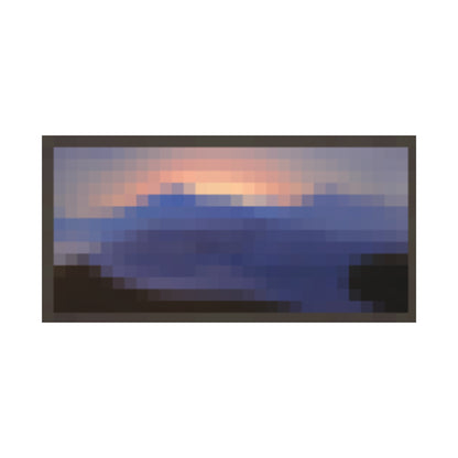 Minecraft Sunset Inspired Painting Featured In-Game