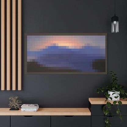 Minecraft Sunset Inspired Painting Featured In-Game