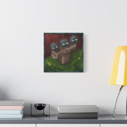 Minecraft Wither Inspired Painting Canvas