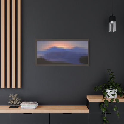 Minecraft Sunset Inspired Painting Featured In-Game