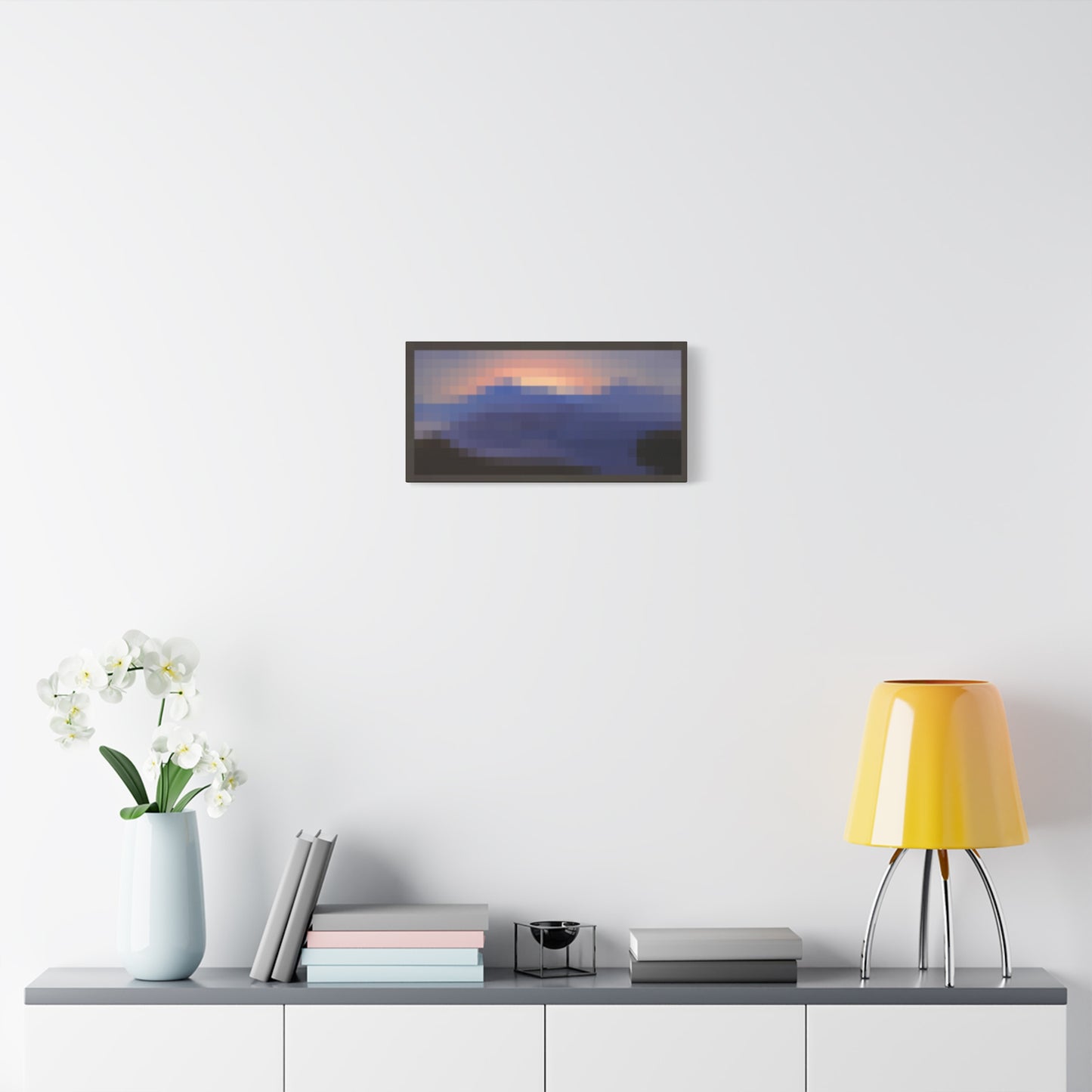 Minecraft Sunset Inspired Painting Featured In-Game