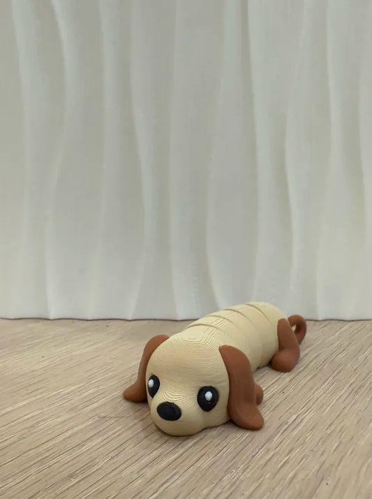 Cute Articulated Long Puppy | Articulated Pocket Pets
