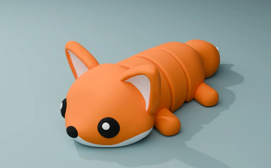 Cute Articulated Fox | Articulated Pocket Pets